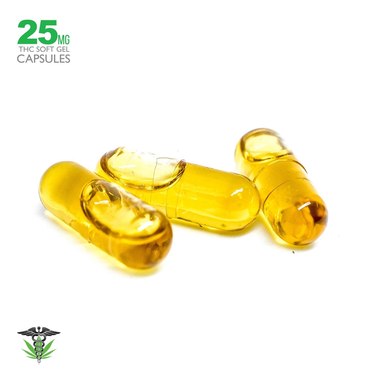 25mg THC Hemp Seed Oil Capsules