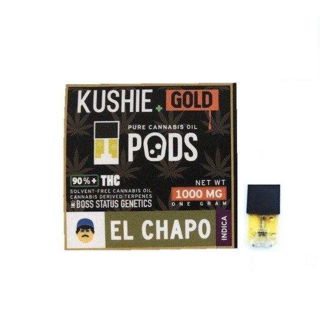 Kushie Gold Super High Potency JUUL Pods UK