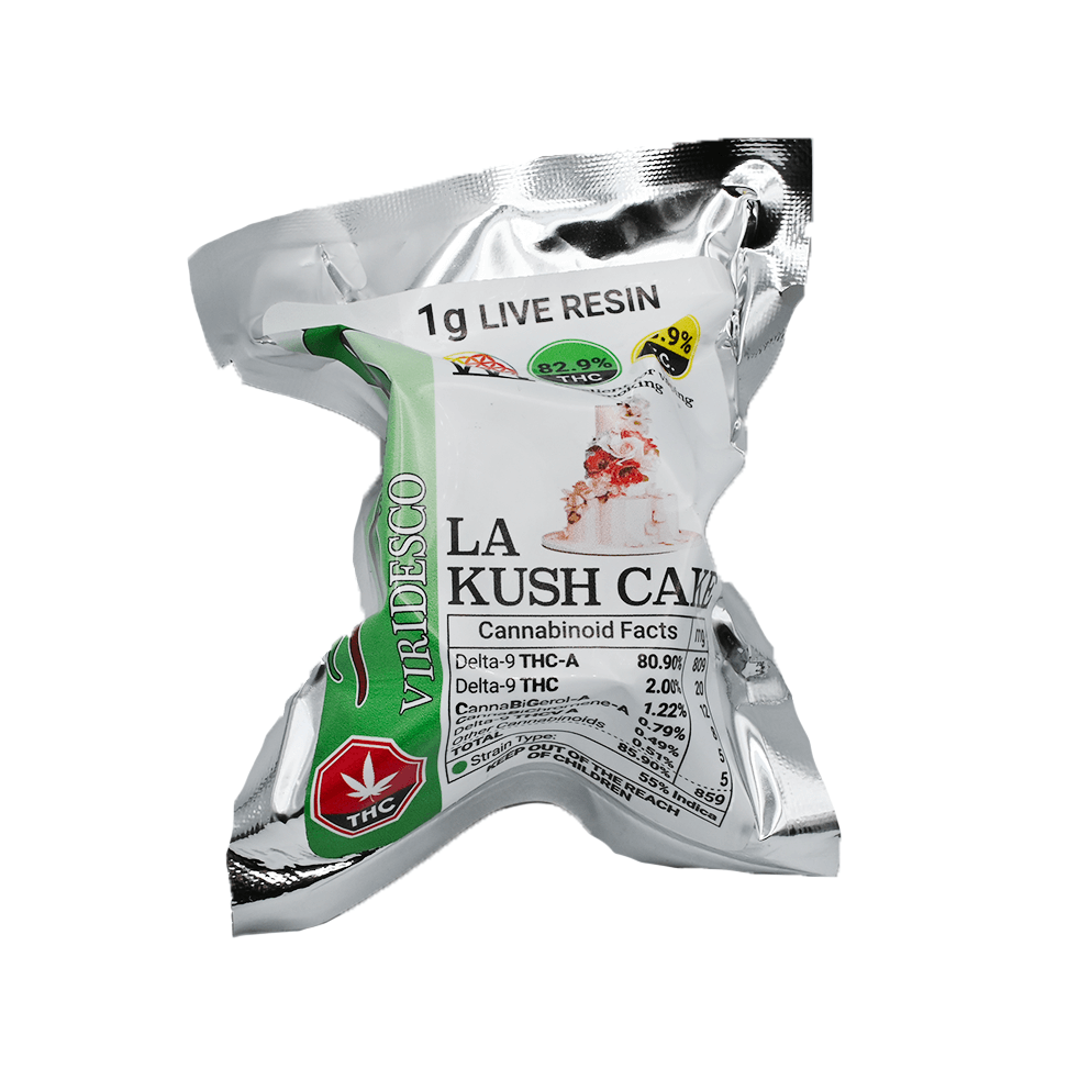 Viridesco Live Resin – LA Kush Cake - Image 3
